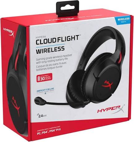 Hyper x - Cloud flight wireless (Zo Goed Als Nieuw)
